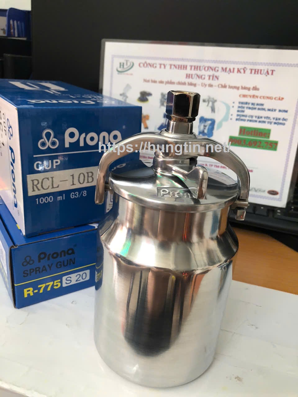 Cốc chứa sơn dung tích 1000ml PRONA RCL-10B