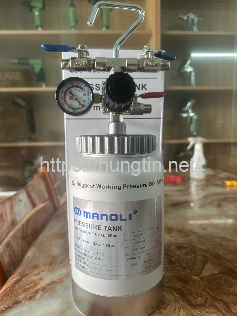 Nồi trộn sơn 2 lít Manoli ML-2E