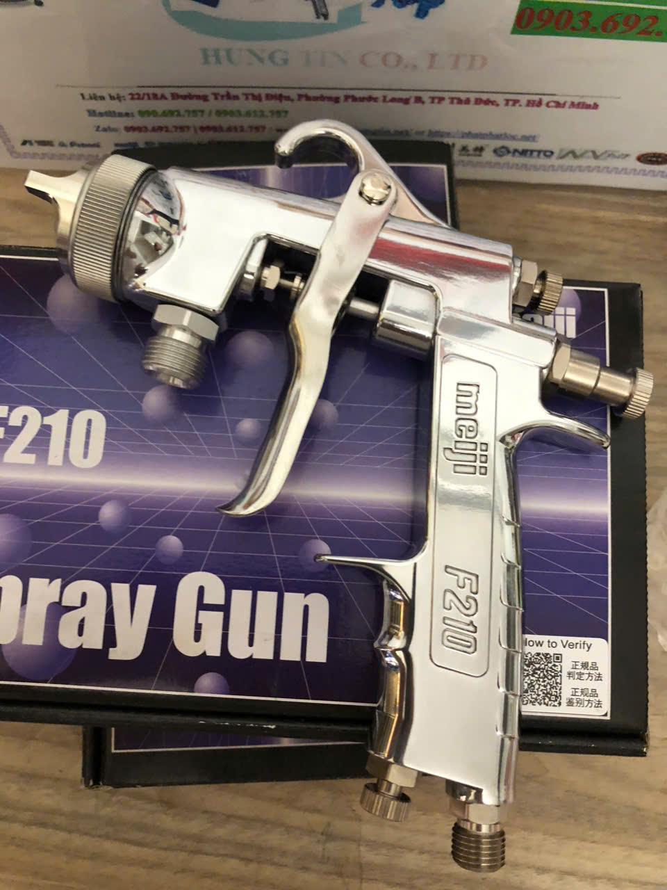 Súng phun sơn Meiji F210-P15P