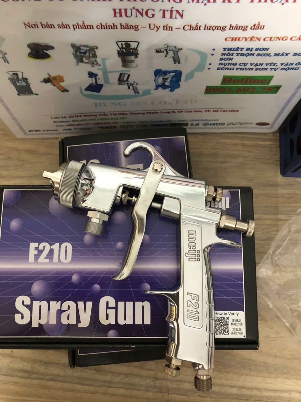 Súng phun sơn Meiji F210-S15T