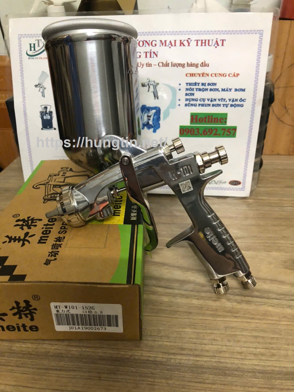 Súng phun sơn Meite MT-W101-152G