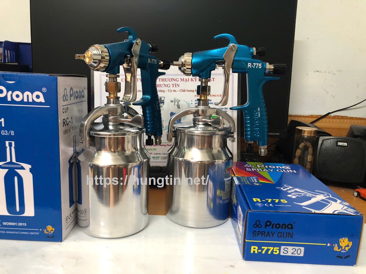 Súng phun sơn Prona R775-S20 + RCL-10B