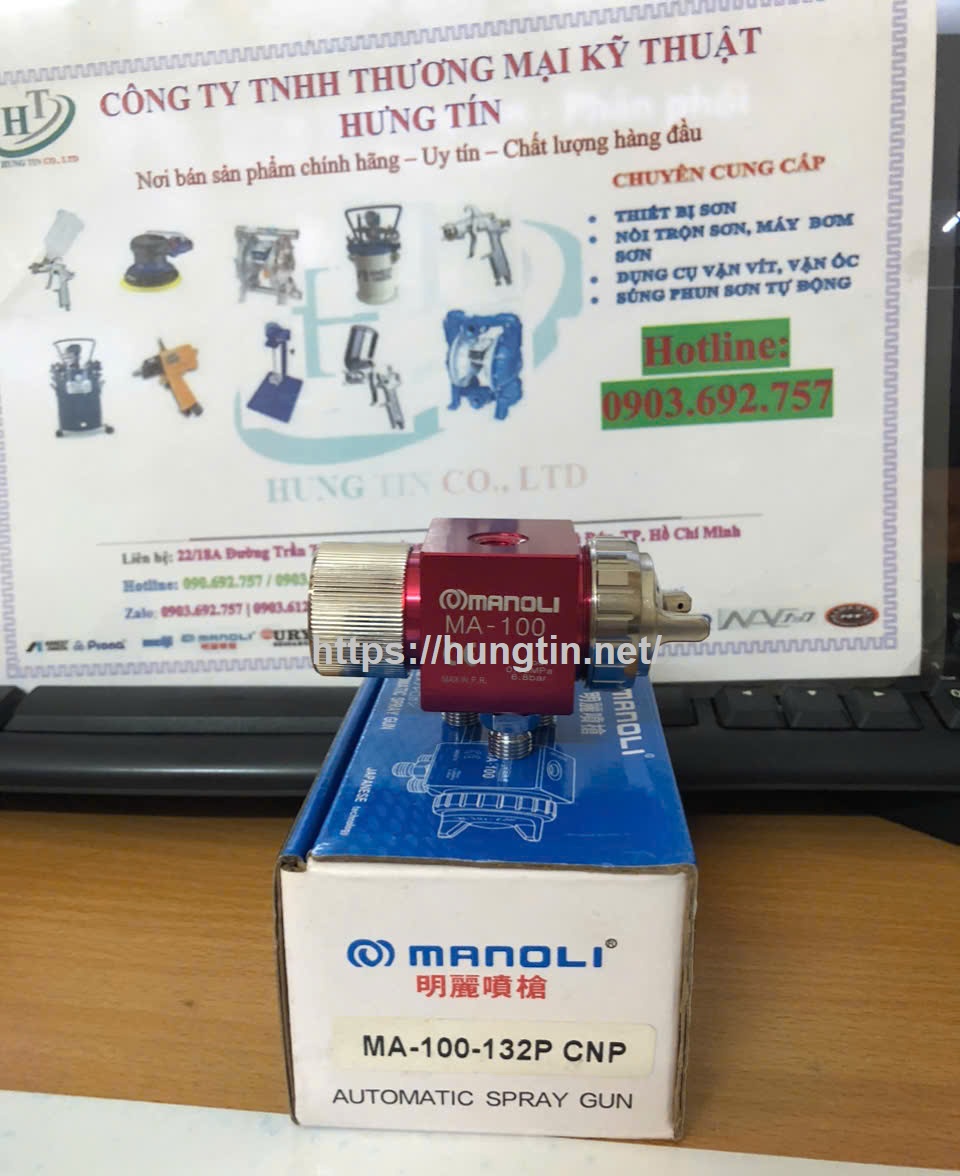 Súng phun sơn tự động Manoli MA-100-132P